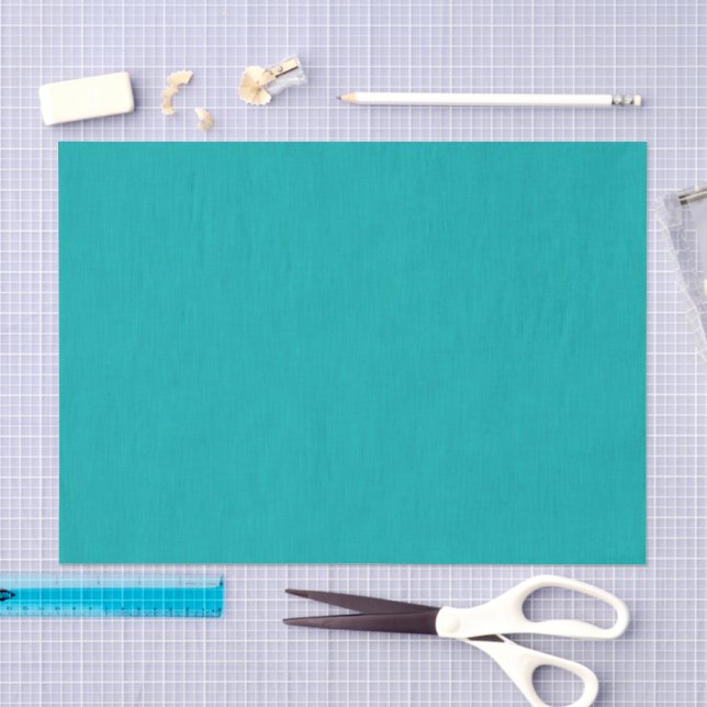 Papier Mousseline Fond visuel sarcelle calme et simple texturé (Artisanat)
