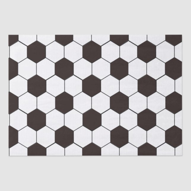 Papier Mousseline Football Enfants Football motif Football  (Recto)