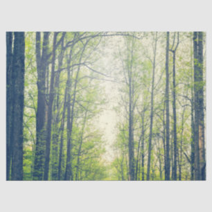 Papier Mousseline Forêt mystique