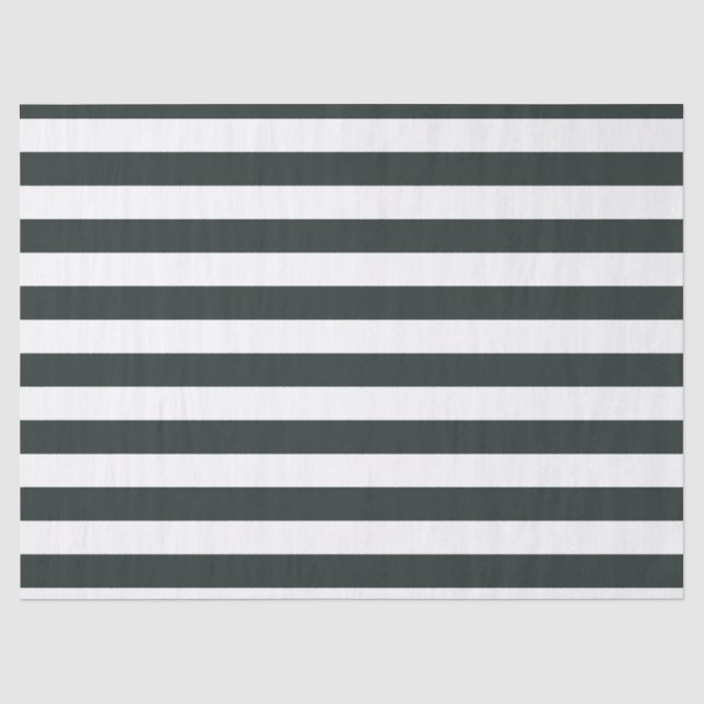 Papier Mousseline Forêt-Noire Grandes vertes et blanches (Recto)