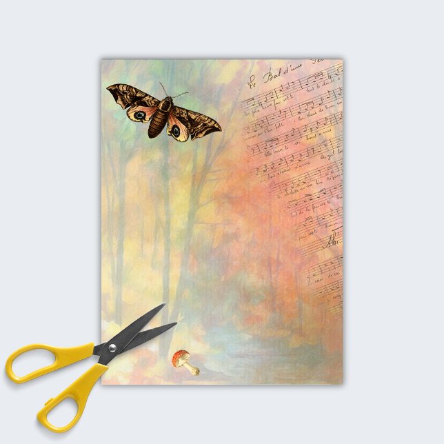 Papier Mousseline Forêt rustique Automne Découpage de la nature (Créateur téléchargé)