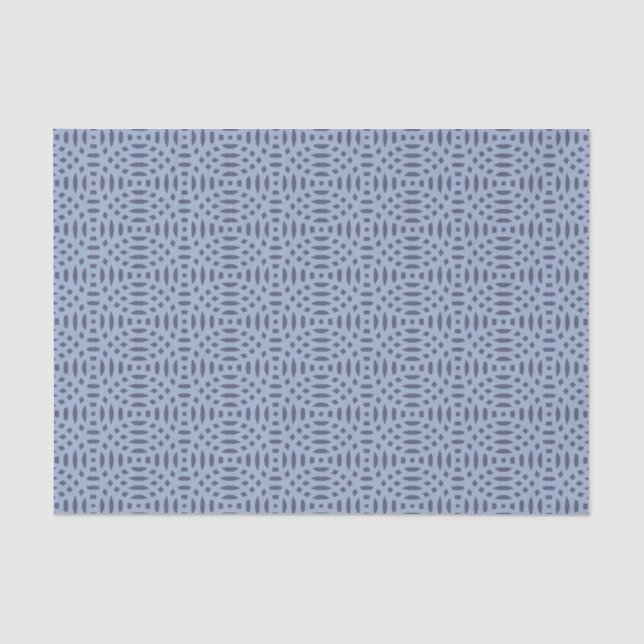 Papier Mousseline formes circulaires motif transparent (Recto)
