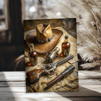 Papier Mousseline Fournitures de sheriff ouest sauvage de l'Ouest