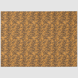Papier Mousseline fourrure de tigre, peau de tigre, motif de peau d'