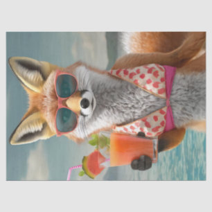 Papier Mousseline Foxy Felecia Rockin a Bikini, plaisir d'été