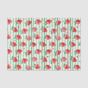 Papier Mousseline Fraise