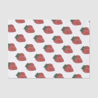 Papier Mousseline Fraise