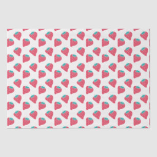 Papier Mousseline Fraise mignonne