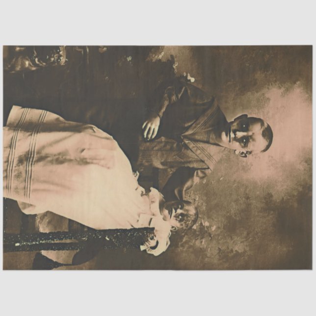 Papier Mousseline Frères zombies (Recto)