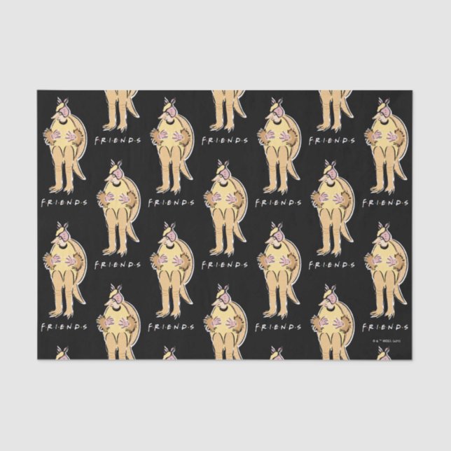 Papier Mousseline FRIENDS™ | Armadillo de vacances (Recto)