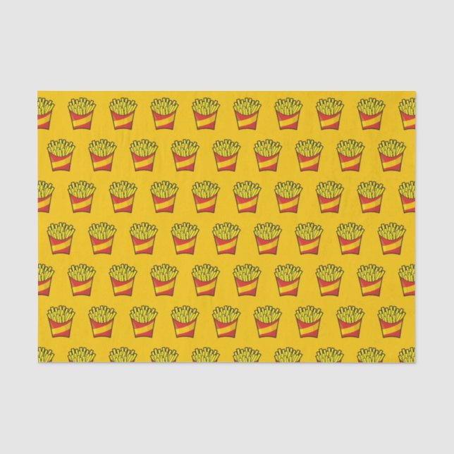 Papier Mousseline Fries françaises (Recto)