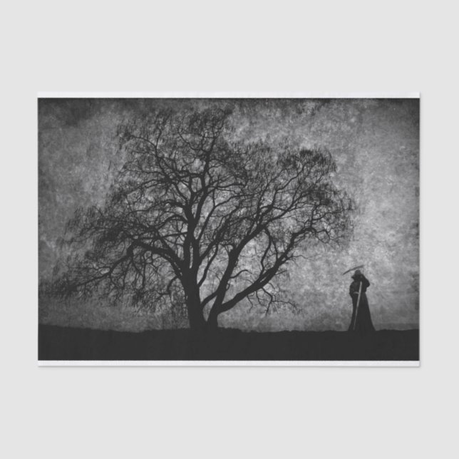 Papier Mousseline Frontières originales d'art de faucheuse de Falln (Recto)