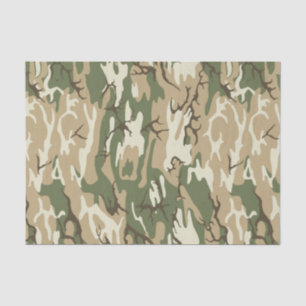 Papier Mousseline Frottez Camo