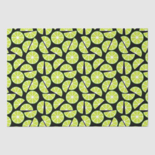 Papier Mousseline Fruit d'agrumes de lime verte