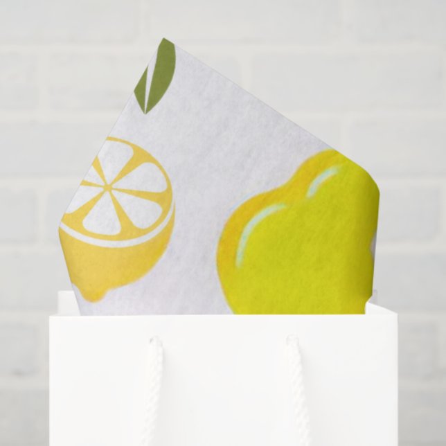 Papier Mousseline Fruit Tissue Paper (Sac cadeau)