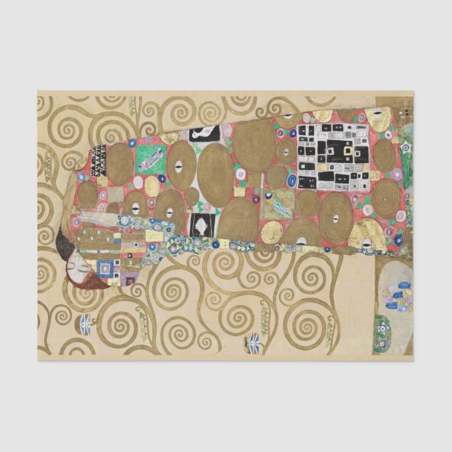 Papier Mousseline Fulfillment Gustav Klimt (Recto)