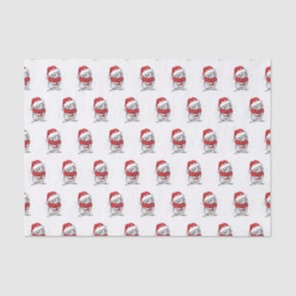 Papier Mousseline Fun Santa hat Penquin Tissu Papier