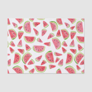 Papier Mousseline Fun Watercolor Watermelon Cadeau