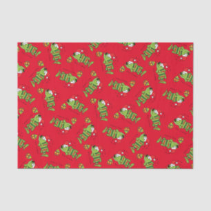 Papier Mousseline Funky Fishing Christmas Bass Fish Cute Cartoon