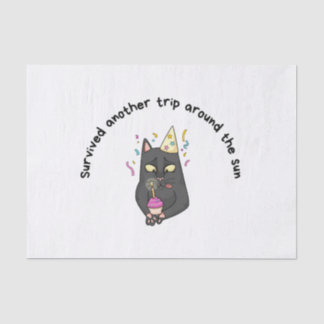 Papier Mousseline Funny Birthday