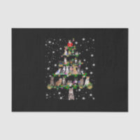 Funny Cats Christmas Tree Tee Ornement Décor Cadea