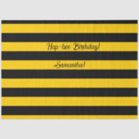 Funny Classic Bumble Bee Stripes Motif rayé