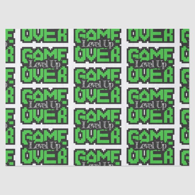 Papier Mousseline Game Over, Level Up : Aventure rétro en sandbox à  (Recto)