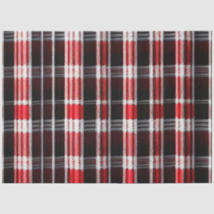 Papier Mousseline Gamme Abstraite Red Black