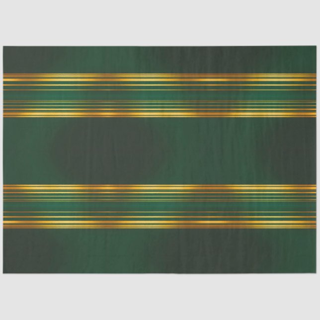 Papier Mousseline Gamme de Texture Verte Luxe Linen (Recto)