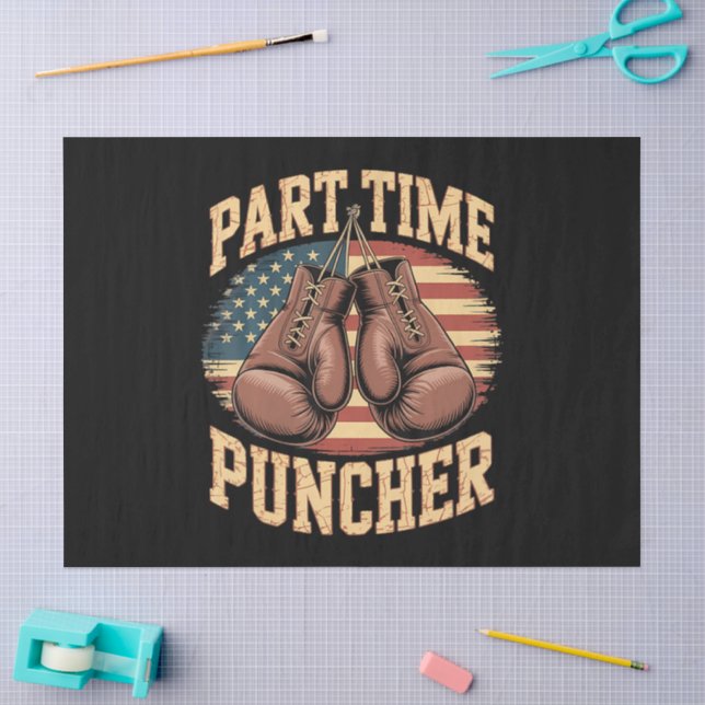 Papier Mousseline Gants de boxe Part Time Puncher (Artisanat)