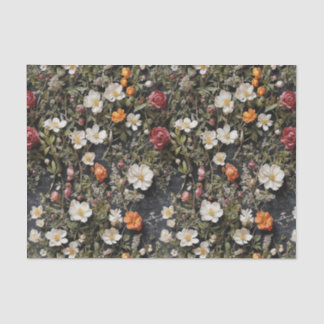 Papier Mousseline Garden Noir