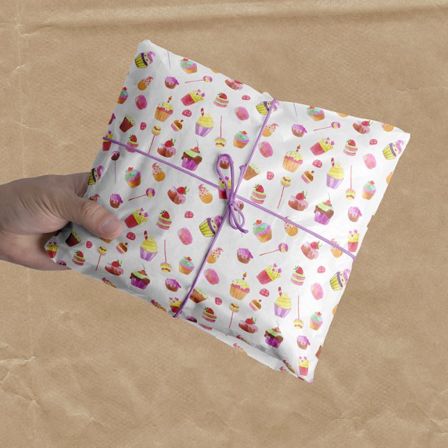 Papier Mousseline Gâteaux sucrés délicieux gâteaux (Créateur téléchargé)