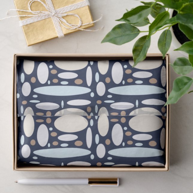 Papier Mousseline Geometric pattern (Cadeau)