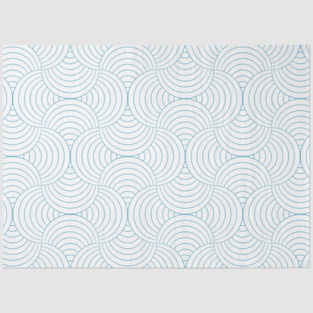 Papier Mousseline géométrique #2 (Recto)