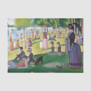 Papier Mousseline Georges Seurat - Un dimanche sur La Grande Jatte