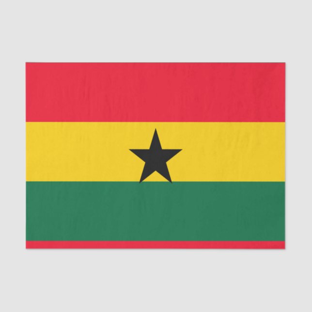 Papier Mousseline Ghana (Recto)
