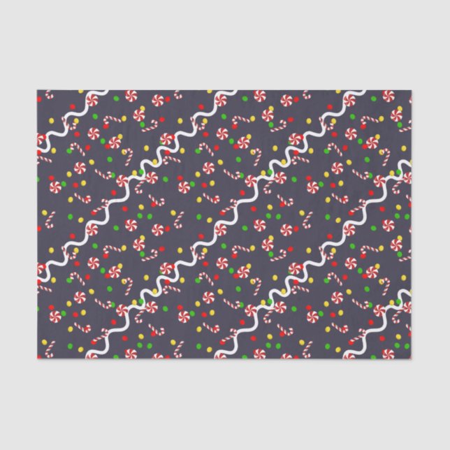 Papier Mousseline Gingerbread House Candy (Recto)