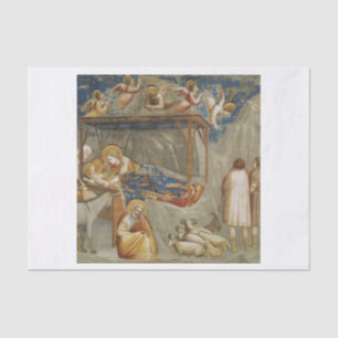 Papier Mousseline Giotto di Bondone La Nativité Fine Art Collection