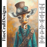 Girafe Charmante Colorée, Chapeau Haut de Forme AE