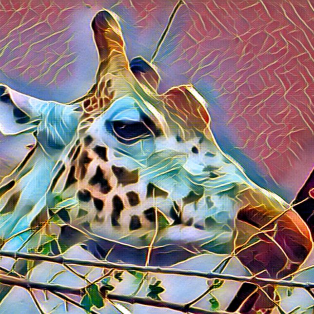 PAPIER MOUSSELINE GIRAFFE (Créateur téléchargé)