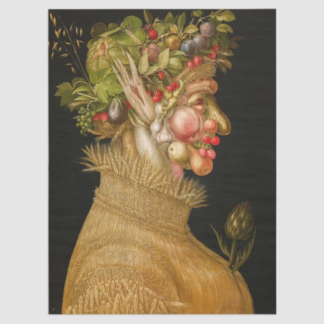 Papier Mousseline Giuseppe Arcimboldo - Été (Créateur téléchargé)