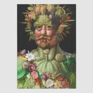 Papier Mousseline Giuseppe Arcimboldo - Vertumnus