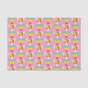Papier Mousseline Gizmo   Rainbow Pattern