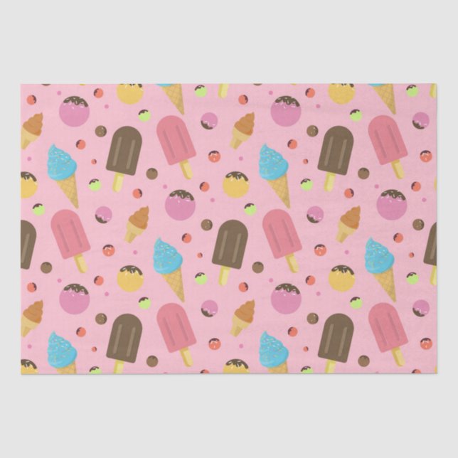 Papier Mousseline Glace (Recto)
