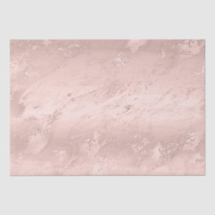 Papier Mousseline Glam Girl Blush rose brillant marbre