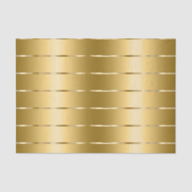 Papier Mousseline Glam Gold Ribbon Fête des mariées (Recto)