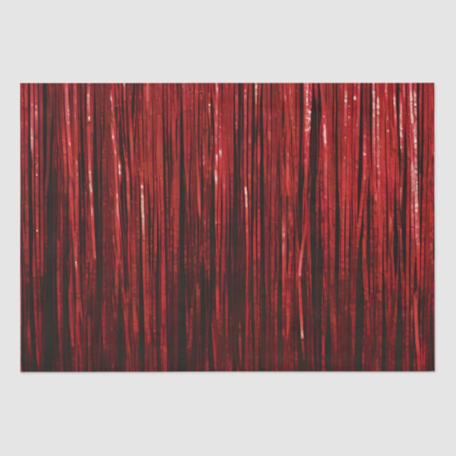 Papier Mousseline Glam Red Glitzy Mariage (Recto)