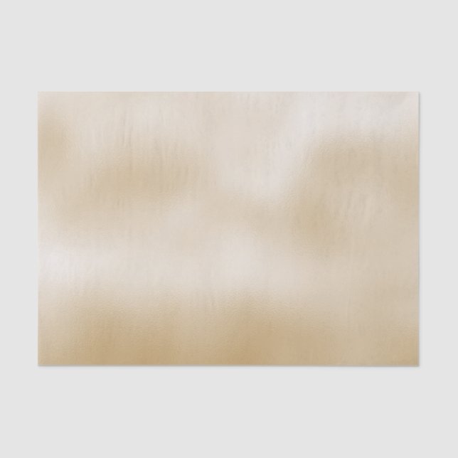 Papier Mousseline Glam Unicorn Gold Anniversaire (Recto)