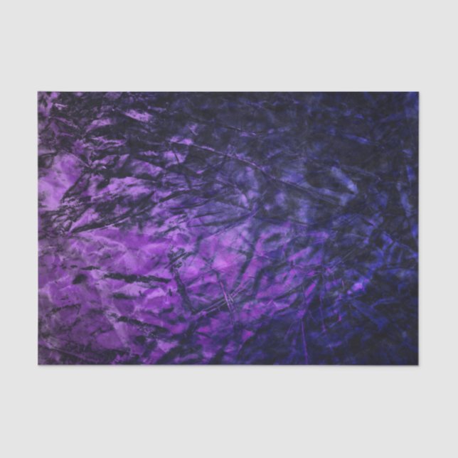 Papier Mousseline Glam violet Abstrait Motif fête d'anniversaire (Recto)