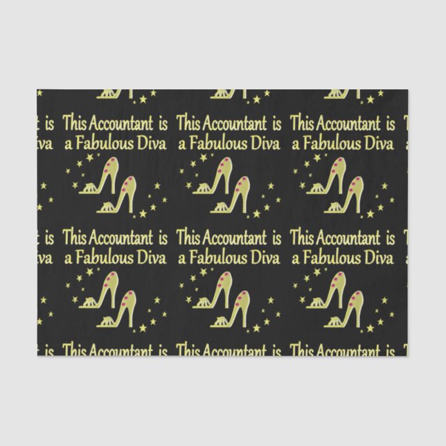 PAPIER MOUSSELINE GLITZY GOLD COMPTANT DIVA DESIGN (Recto)